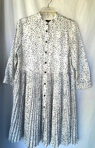 ANN TAYLOR..PLISADO..BABYDOLL..VESTIDO..MUJER 16..NUEVO CON ETIQUETAS - Imagen 1 de 4