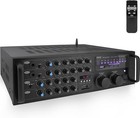 Pyle Dual Channel Bluetooth Mixing Amplifier - 2000W Rack Mount Karaoke Sound