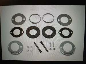 Harley Davidson Sportster Front Fork Hardware Kit Fork Boot 1954-70 XLH XLCH XL - Bild 1 von 3