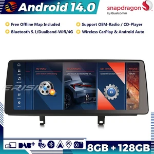 12,3" 8-Core 128GB Android 14 Autoradio GPS CarPlay BMW F30 F31 F34 F32 F33 F36 - Bild 1 von 23