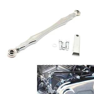 Chrome Gear Shift Linkage Shifter Lever For Harley Softail 1984-2016 Fatboy sng - Picture 1 of 5