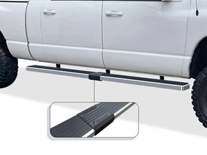 APS Running Boards 5 inches Fit 06-08 Dodge Ram 1500 2500 3500 Mega Cab - Picture 1 of 6