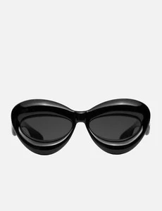 LOEWE INFLATED Frame Chunky Fashion LW40097I Black Lips 40097 Runway Sunglasses - Picture 1 of 3