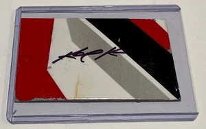 Kasey Kahne Budweiser Signed Nascar Race Used 2x3 Sheetmetal Piece #3 - Picture 1 of 1