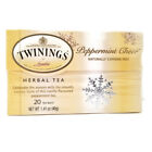Twinings Peppermint Cheer Herbal Tea1 Box of 20 Bags Caffeine Free BB 2024