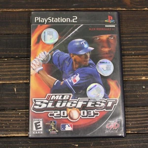 MLB Slugfest 2003 (Sony PlayStation 2, 2002) PS2 CIB Complete with Manual Tested - Picture 1 of 5