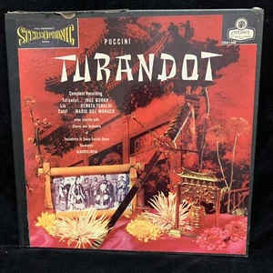 PUCCINI Turandot - BORKH, TEBALDI - LONDON BLUEBACK OSA 1308 ST WB DG 3LP BOX - Bild 1 von 6