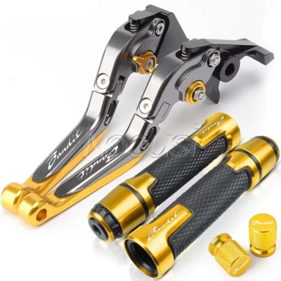 For SUZUKI Bandit GSF600 650 1200 1250 CNC Brake Clutch Levers Handlebar grips - Image 1 of 4