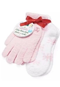 Earth Therapeutics 2-pk. Aloe Moisture Gloves & Socks Gift Set New - Picture 1 of 12