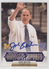 2011 Upper Deck World of Sports Auto John Beilein #79 Auto