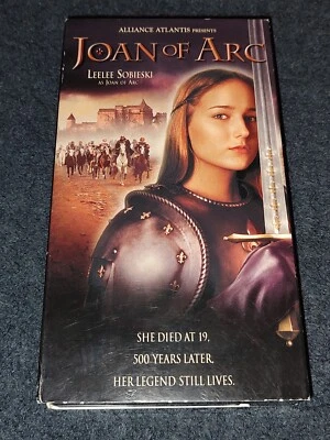 Joan Of Arc VHS Neil Patrick Harris Peter O'Toole Historical Action Artisan  - Image 1 of 4