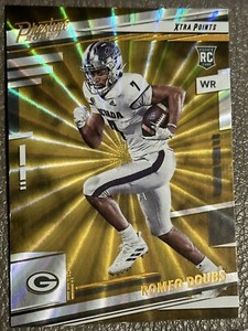 2022 Panini Prestige - Rookies Xtra Points Sunburst #329 Romeo Doubs (RC)