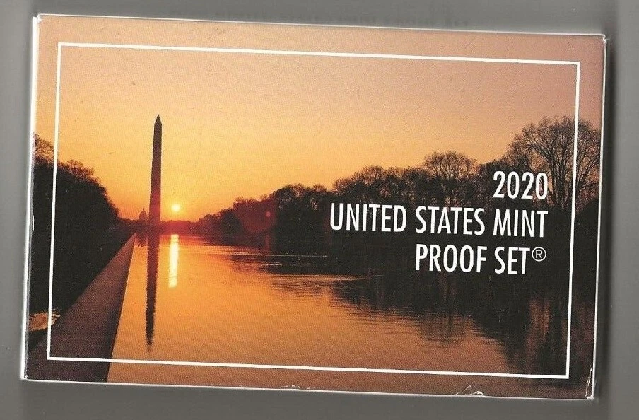 2020 11-piece clad proof set with w-minted proof Jefferson nickel - Image 1 of 4