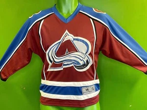 Camiseta deportiva de hockey sobre hielo NHL Colorado Avalanche cosida juvenil mediana 10-12 - Imagen 1 de 8