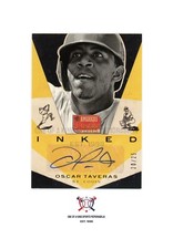 ⚾OSCAR TAVERAS 2013 PANINI AMERICA'S PASTIME INKED AUTOGRAPH⚾#20 OF 25⚾RARE⚾