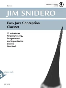 Easy Jazz Conception Clarinet clarinet Jim Snidero advance music - Picture 1 of 1