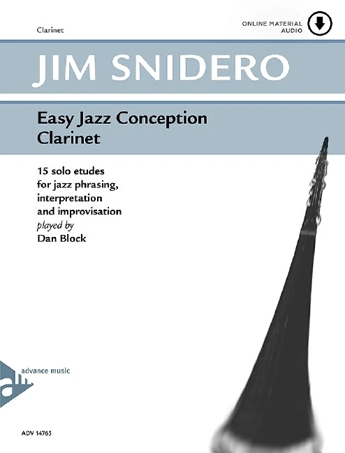 Easy Jazz Conception Clarinet clarinet Jim Snidero advance music - Image 1 of 1