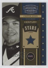 2004 Donruss Throwback Threads Century Stars /1500 Chipper Jones #CS-10 HOF