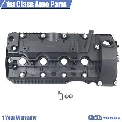 Right Cylinder Valve Cover w/ Gasket & Hardware For BMW X5 545i 550i 650i 745i - Image 1 of 4
