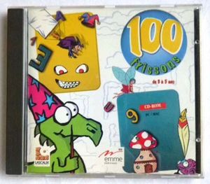 100 frissons : de 3 à 5 ans. Jeu éducatif CD-ROM Mac/PC - Photo 1/9