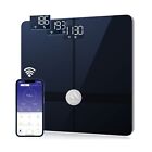 Fitindex Wi-Fi Scale For Body Weight, Bluetooth Body Fat Scale Smart Digital ...