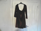 Prettylittlething Plus Size 30 Burgundy Velvet Bardot Bodycon Dress. New