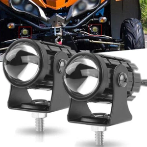 For Yamaha V-Star XVS 650 950 1100 Yellow White Spot Driving LED Fog Light 2Pack - Picture 1 of 10