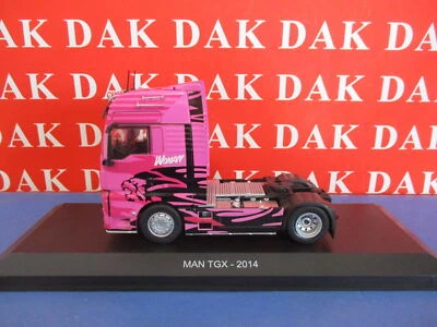 Die cast 1/43 Modellino Camion Truck MAN TGX Woman 2014 - Immagine 1 di 4