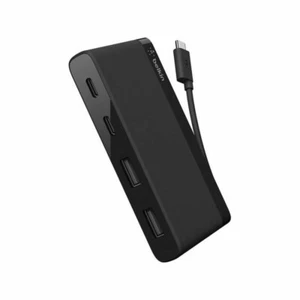 Belkin 4 Port USB-C Travel Hub Black (F4U090btBLK) - Picture 1 of 5