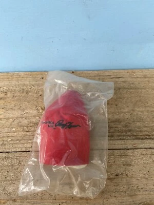 Almohadilla única Old School Red California Lite-Perry Kramer-Ashtabula-Black Script Foto 1 de 4