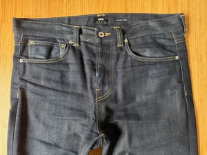Edwin ED-80 Slim Taper ’63 Rainbow Selvage Indigo sin lavar 12,8 oz 33/34 - Imagen 1 de 11