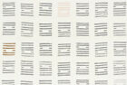 Schumacher Geometric Linen Print Fabric- Tiasquam / Charcoal 0.65 Yds 177882