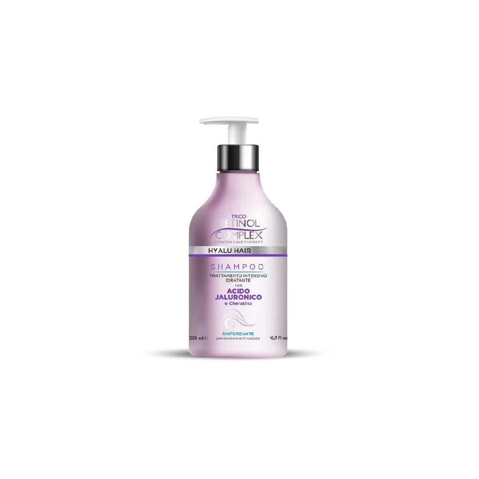 Retinol Complex Shampoo Trattamento Intensivo Acido Ialuronico 500ml - Immagine 1 di 1