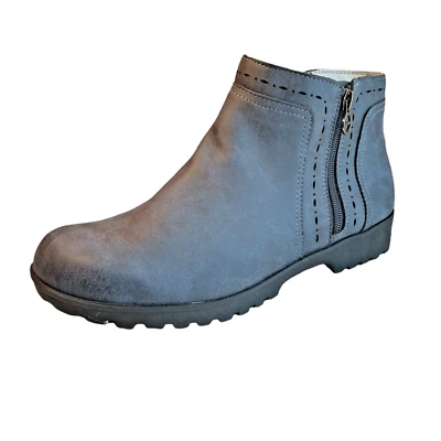 Botas de mujer Jambu talla 11 azules con cremallera al tobillo Foto 1 de 4