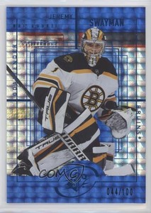2021 Extended Series SPx 1999-2000 Retro Radiance /100 Jeremy Swayman Rookie RC
