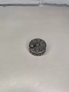 Vintage 1994 Royal Selangor Flower Ladybug Miniature Pill Trinket Box 6459 - Picture 1 of 8