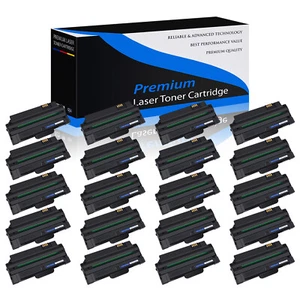 20PK MLTD105L Toner For Samsung ML-2525W ML-2580n SCX-4600 SCX-4623F SCX-4623FN - Picture 1 of 7