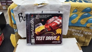 CIB TEST DRIVE 4 PS1 SONY PLAYSTATION 1 VIDEO GAME COMPLETE IN BOX - Picture 1 of 4