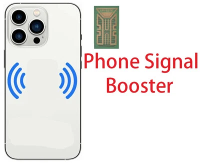 SP-12 Antenne Signal Verstärker Aufkleber für 3G 4G 5G Handy Netz - Bild 1 von 3
