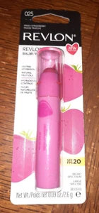 Bálsamo Revlon Kiss Fresa Fresca 025 SPF20 - 0,09 oz - Nuevo - Imagen 1 de 1