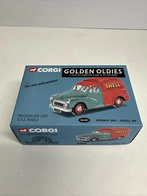 Corgi "Golden oldies" morris 1000 Shell 06501  BP - Image 1 of 4