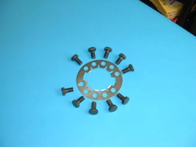 Jaguar Xke/e tipo de tipo de/Mk2/S/MK10 2.4/3.4/3.8/4.2 Parafusos Do Volante Conjunto de Guia & Lock - Imagem 1 de 2