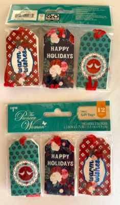 Pioneer Woman 24 Piece Charlie Gift Tags New! - Image 1 of 3