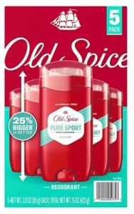 Old Spice High Endurance Deodorant for Men, 48 Hour Protection, (3.0 oz., 5 pk.) - Picture 1 of 6