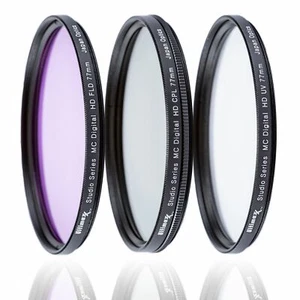 ULTIMAXX 3 Piece Multi Coated HD Filter Kit 72mm (UV, CPL, FLD) - Picture 1 of 5