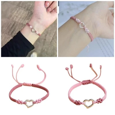Stylish Love Heart Bracelets Portable for Women Great for Gifts and Event - Bild 1 von 4