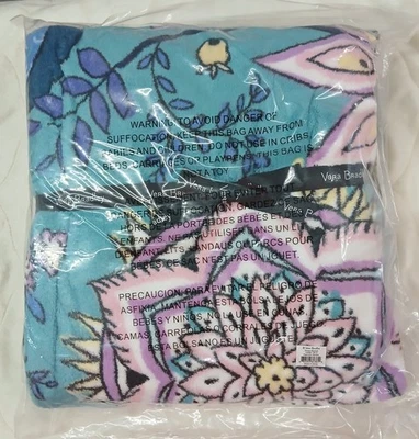 Vera Bradley Fleece Throw Peacock Garden - Image 1 of 3