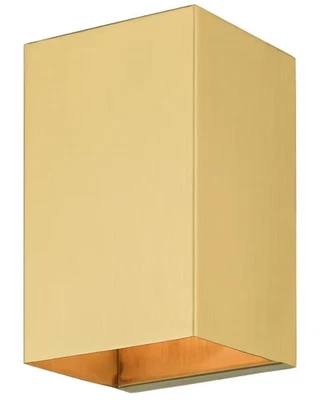 Livex Lighting 24671-32 Derby Indoor/Outdoor 7" Wall Sconce Satin Gold A19 R20 - Image 1 of 4