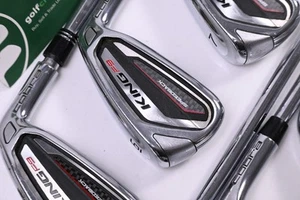Cobra King F9 Irons / 6-PW+GW / Regular Flex KBS Tour 80 Shafts - Picture 1 of 7