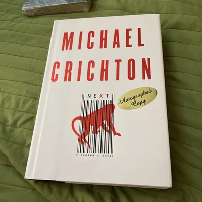 Next UNREAD Signed by Michael Crichton First PRINTING HCDJ, 2006 - Image 1 of 4